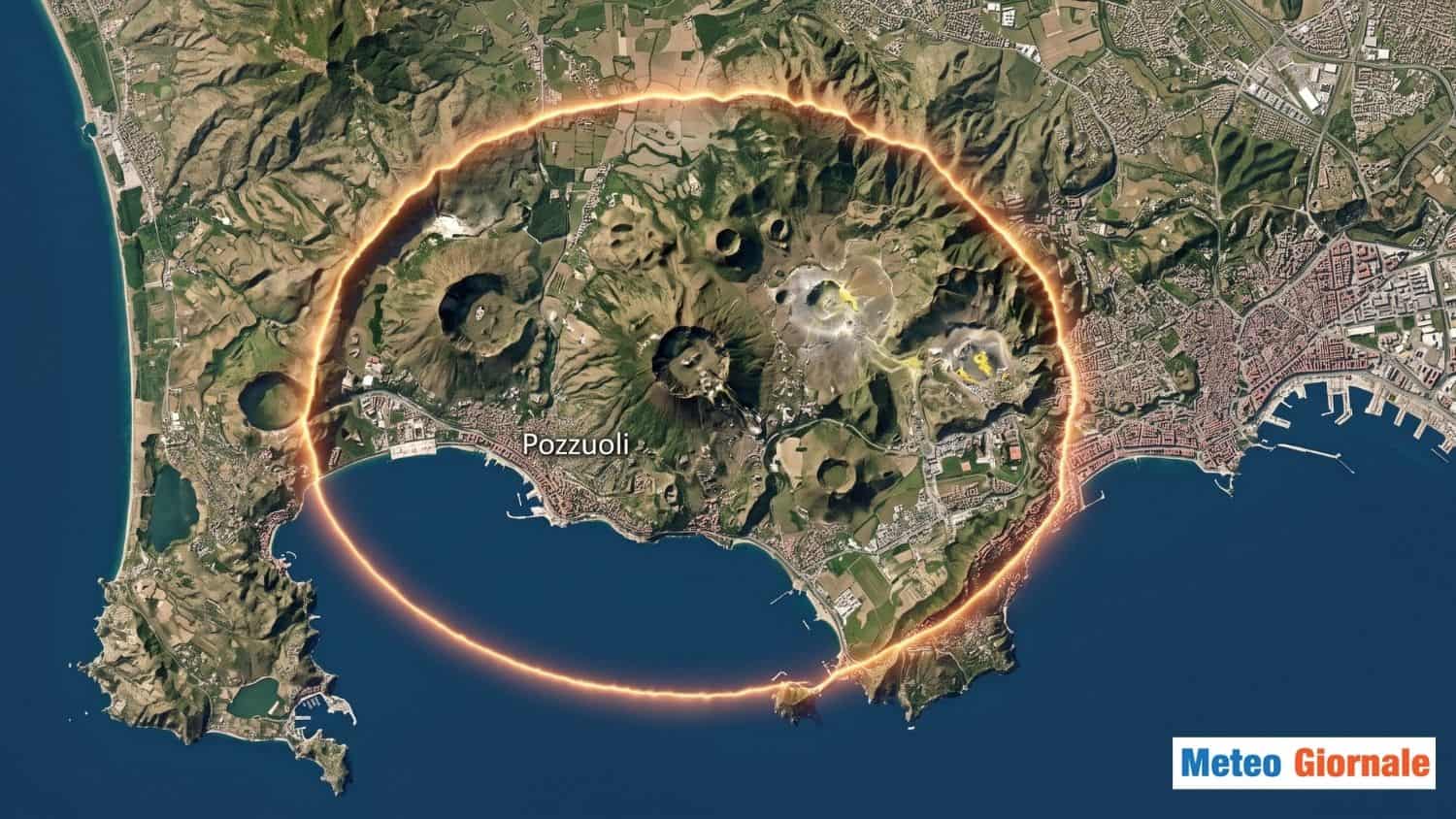 Campi Flegrei, i fluidi di magma sono il motore del bradisismo 1 Campi Flegrei e stiima dellampiezza del Suoer Vulcano gtr