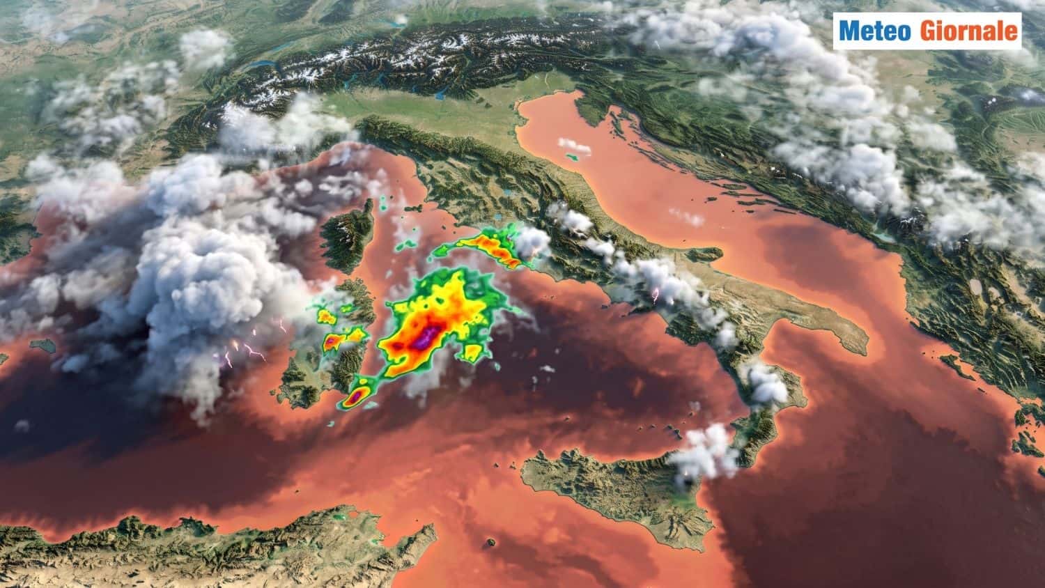 Temporali autorigeneranti e linee di groppo: il ruolo del Mediterraneo 1 Linee di groppo hr