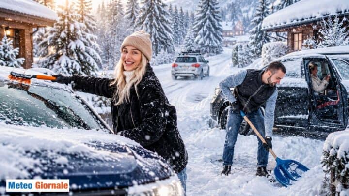 Nevicata invernale hr