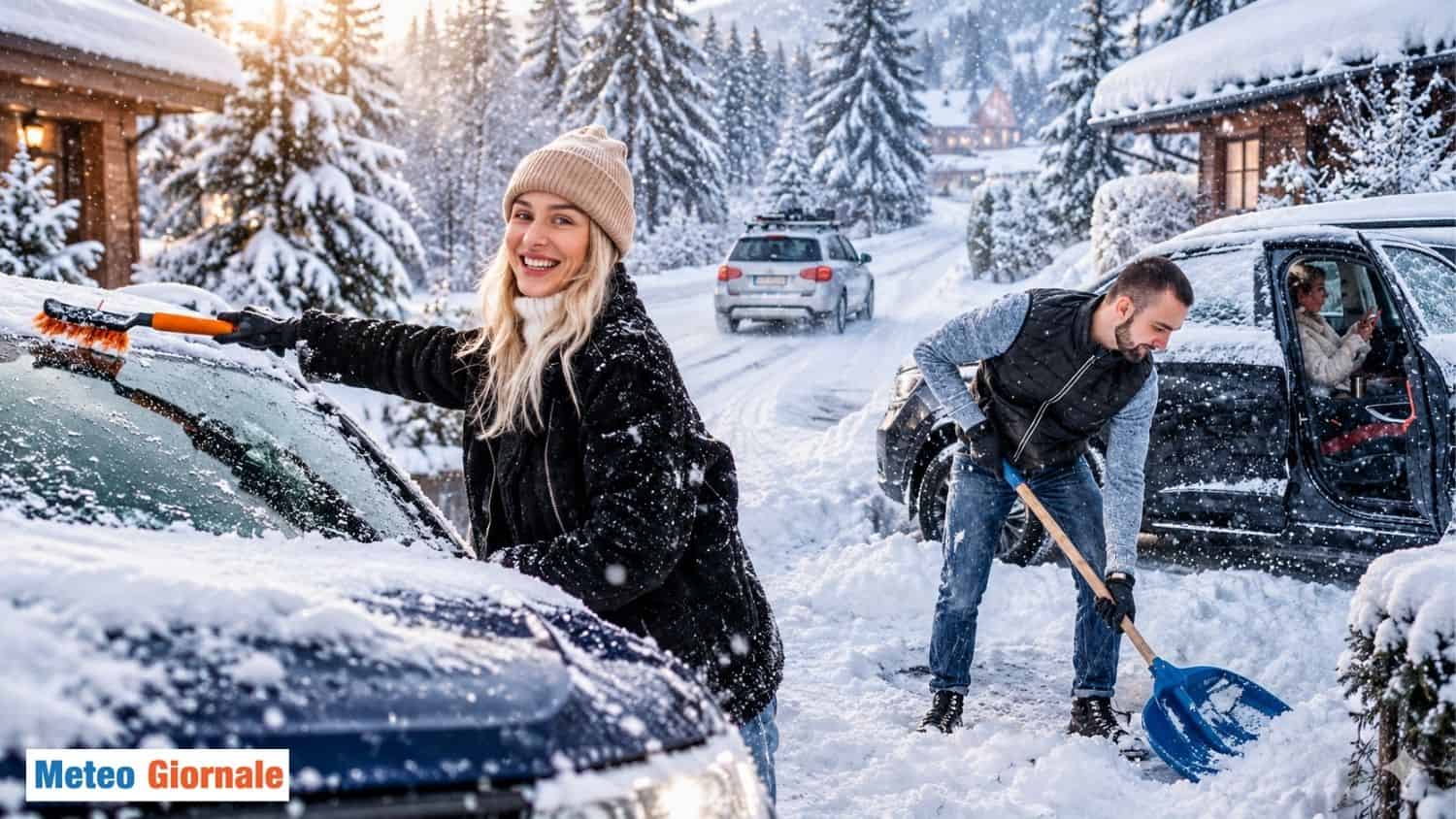 Nevicata invernale hr