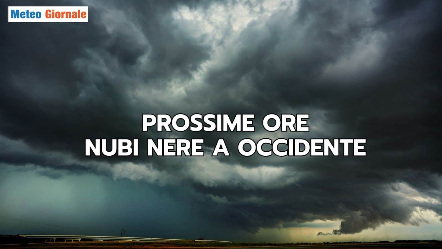 Maltempo oggi al Nord: nubifragi in Liguria e Piemonte, neve su Alpi 1 Nubi nere a occidente hr