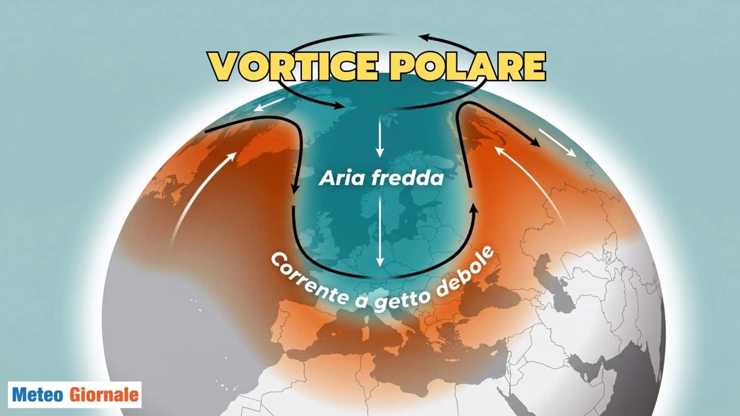 Vortice Polare debole rischio maggiore di altri anni di repentine ondate di freddo gh