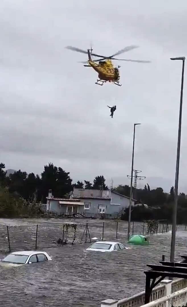 Alluvioni a pochi chilometri, il rischio ora si sposta in Italia 2 alluvione alicante