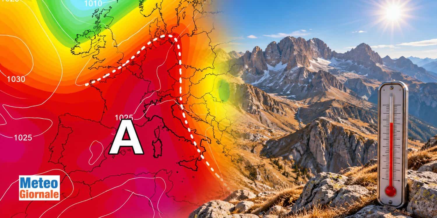Bolla fredda a pochi chilometri, ma la situazione non è bella come sembra 1 bolla fredda meteo 1310
