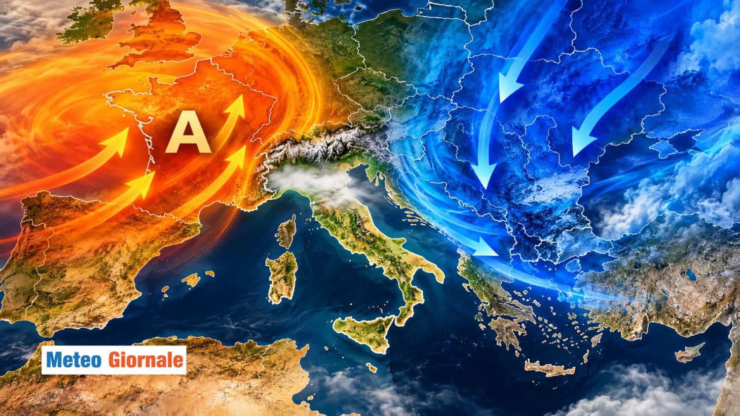 Anticiclone o freddo dalla Russia? Cosa cambia dal 4 Novembre 1 botta fredda