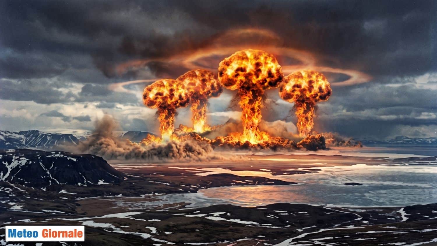 esplosione 12 Settembre 1973 lUnione Sovietica effettuo il piu potente test sotterraneo mai condotto a Novaya Zemlya a ph