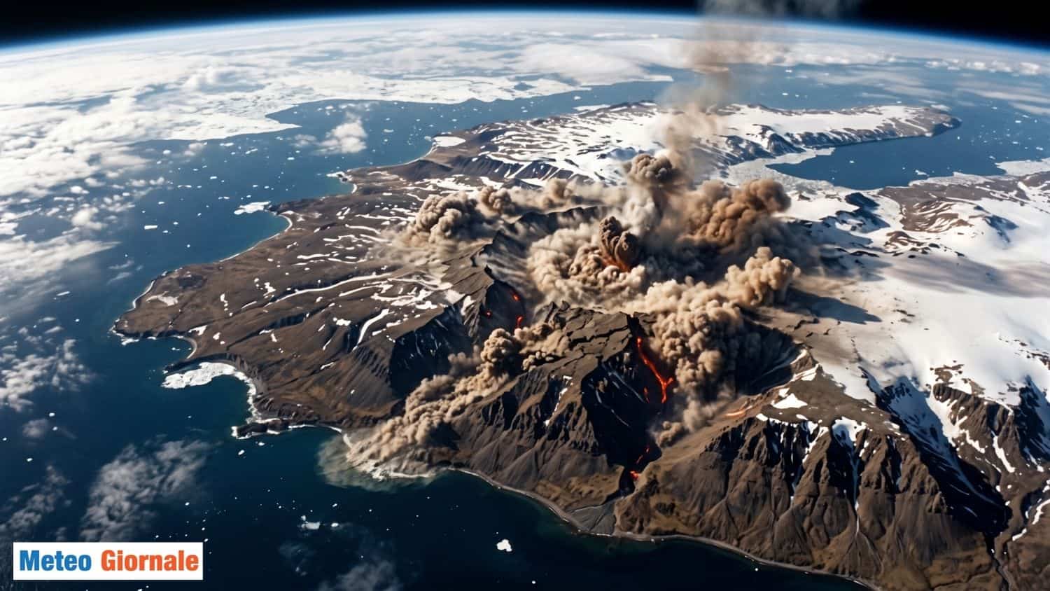 esplosione 12 Settembre 1973 lUnione Sovietica effettuo il piu potente test sotterraneo mai condotto a Novaya Zemlya ph