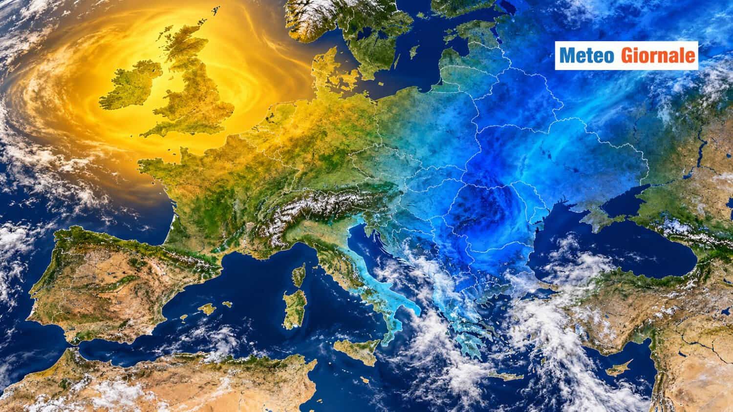 Interessanti sviluppi meteo dopo il Ponte di Ognissanti: Italia coinvolta 1 freddo inizio novembre