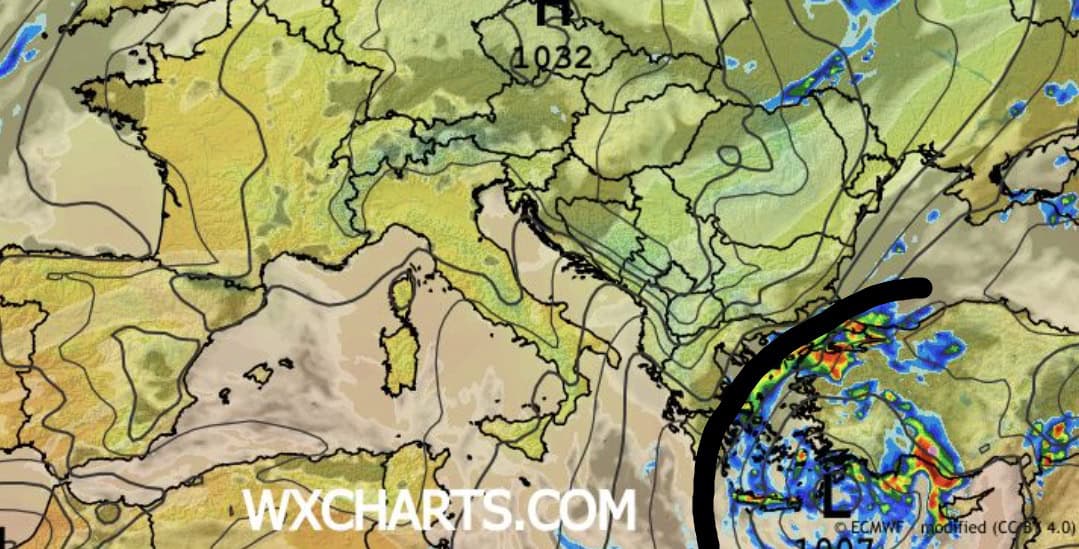 Centro-Sud Italia assediato dal maltempo, ma migliora da Lunedì 12 2 ikdwcb 1