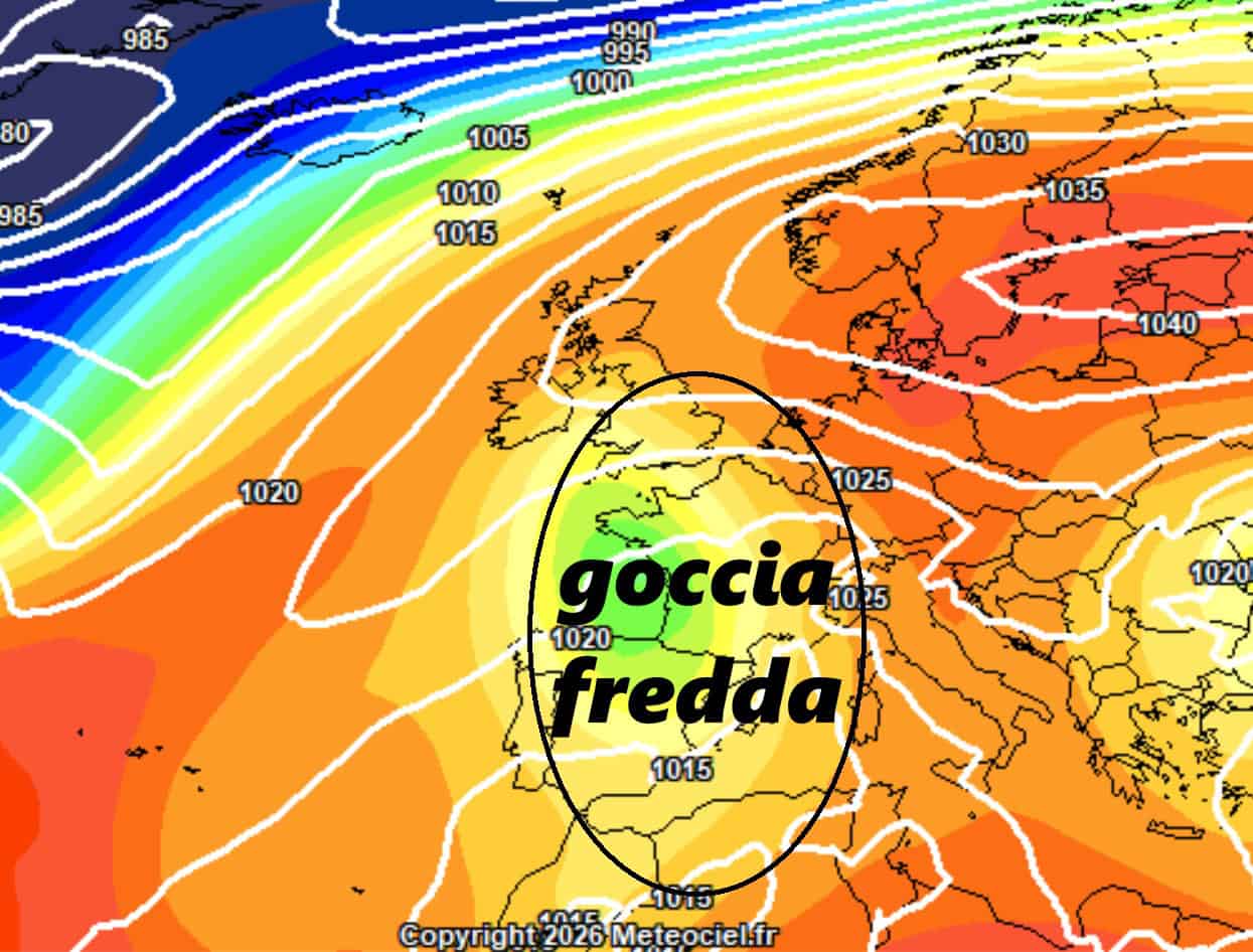 Insidiosa goccia fredda da Domenica 19: modelli meteo nel caos, vi diciamo le novità 2 ikewnf