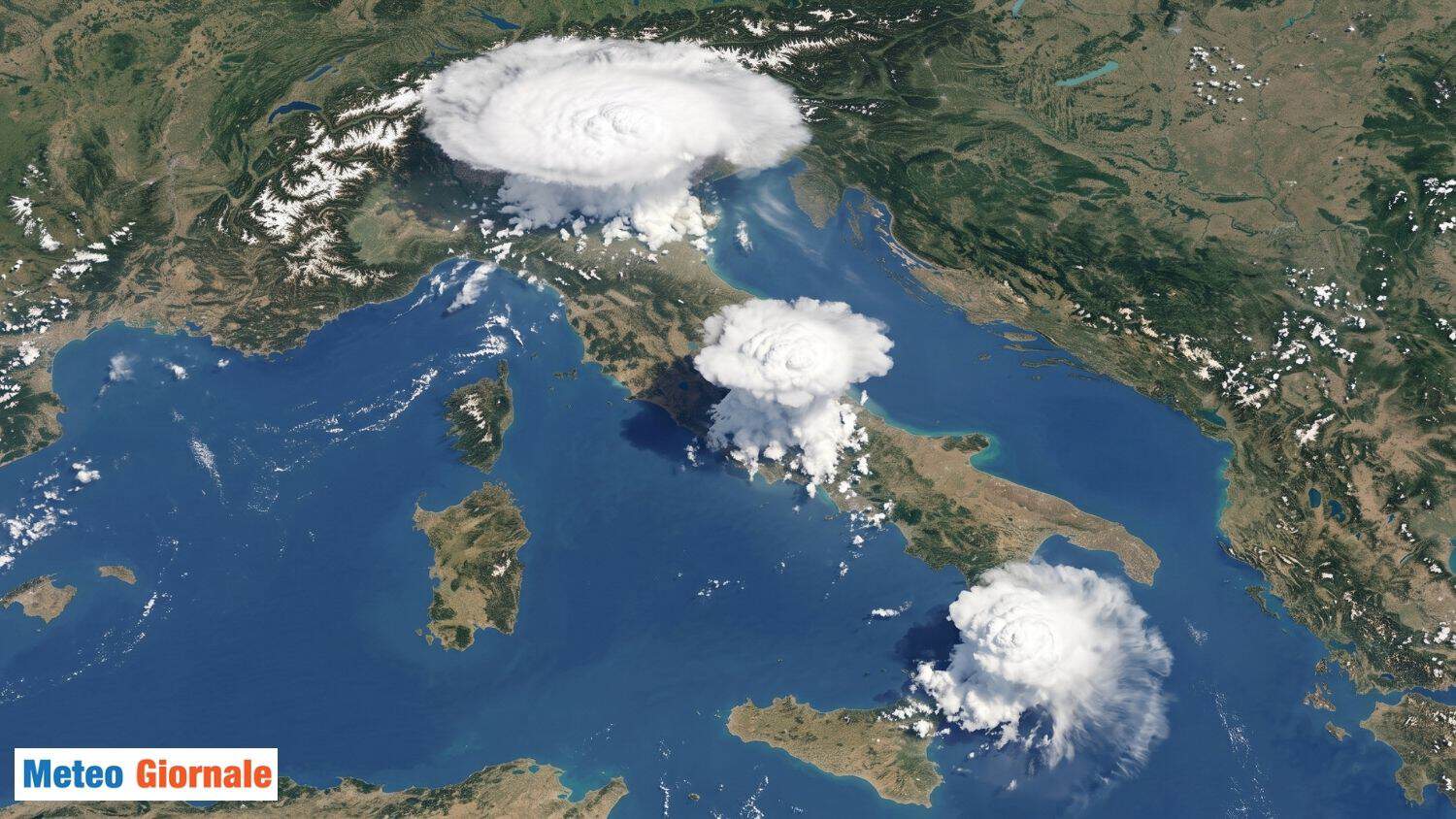 il caos delle piogge in Italia rt