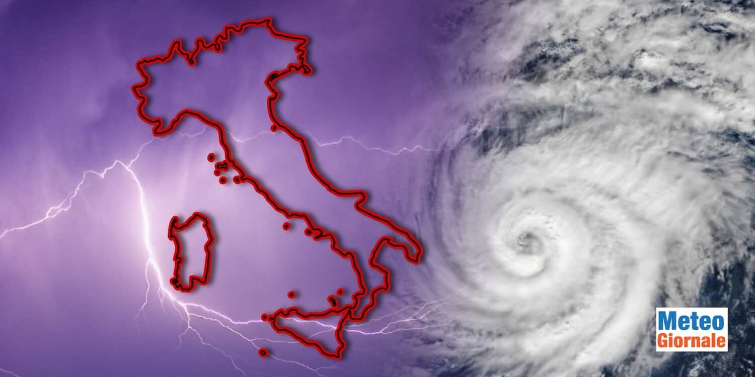 Freddo e maltempo, Lunedì 2 Novembre nubifragi su diverse regioni 1 maltempo ciclone meteo 3010