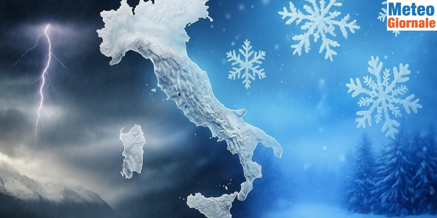 Tutto confermanto: serio peggioramento meteo nel weekend di Ognissanti. Farà freddo 1 maltempo neve 29 mtmnve