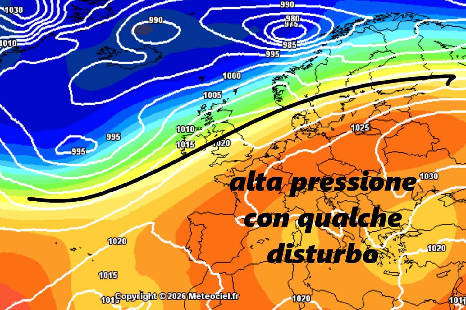 Tendenza meteo Halloween e Ognissanti, un confronto tra modelli 3 mdb