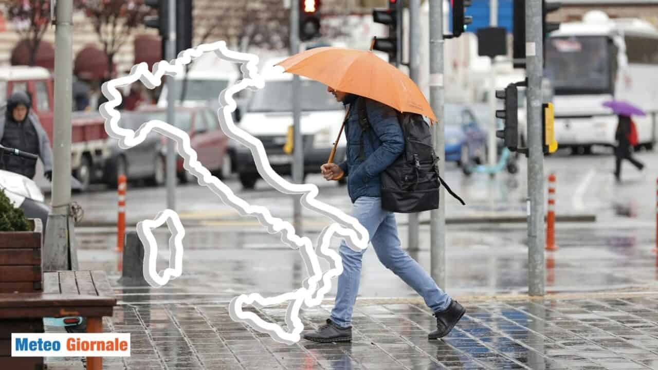 meteo piovoso e mite kj