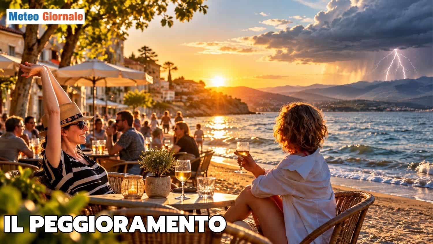 peggioramento del tempo in agguato ut
