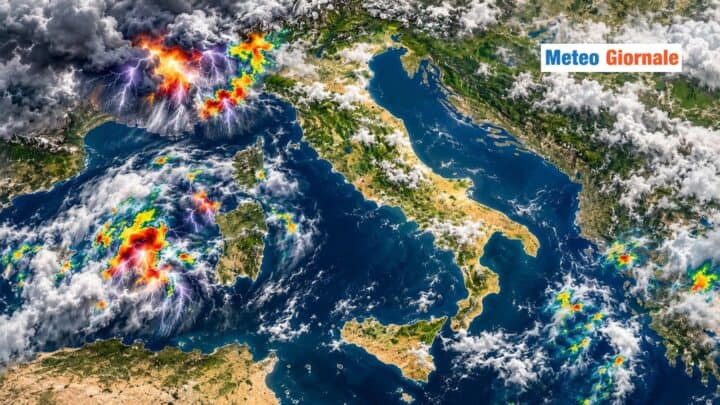 piogge atlantiche italia