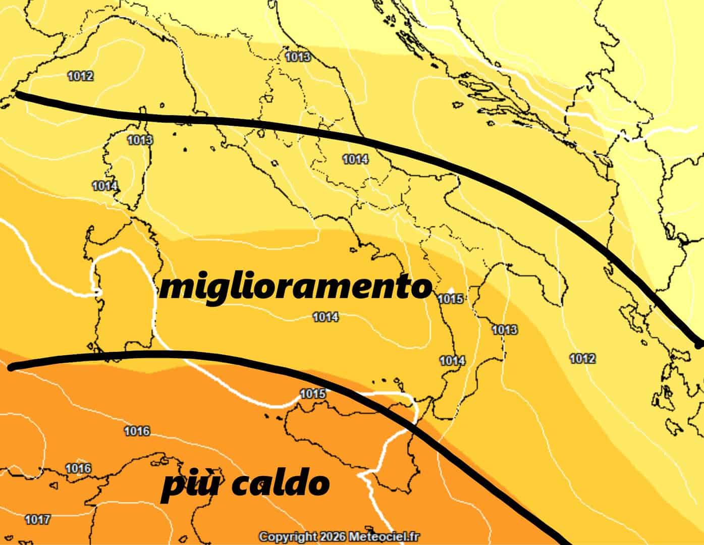 Centro-Sud Italia assediato dal maltempo, ma migliora da Lunedì 12 3 Ultime piogge per lunedì e ultimi addensamenti per martedì; da mercoledì ritorna stabile e più caldo