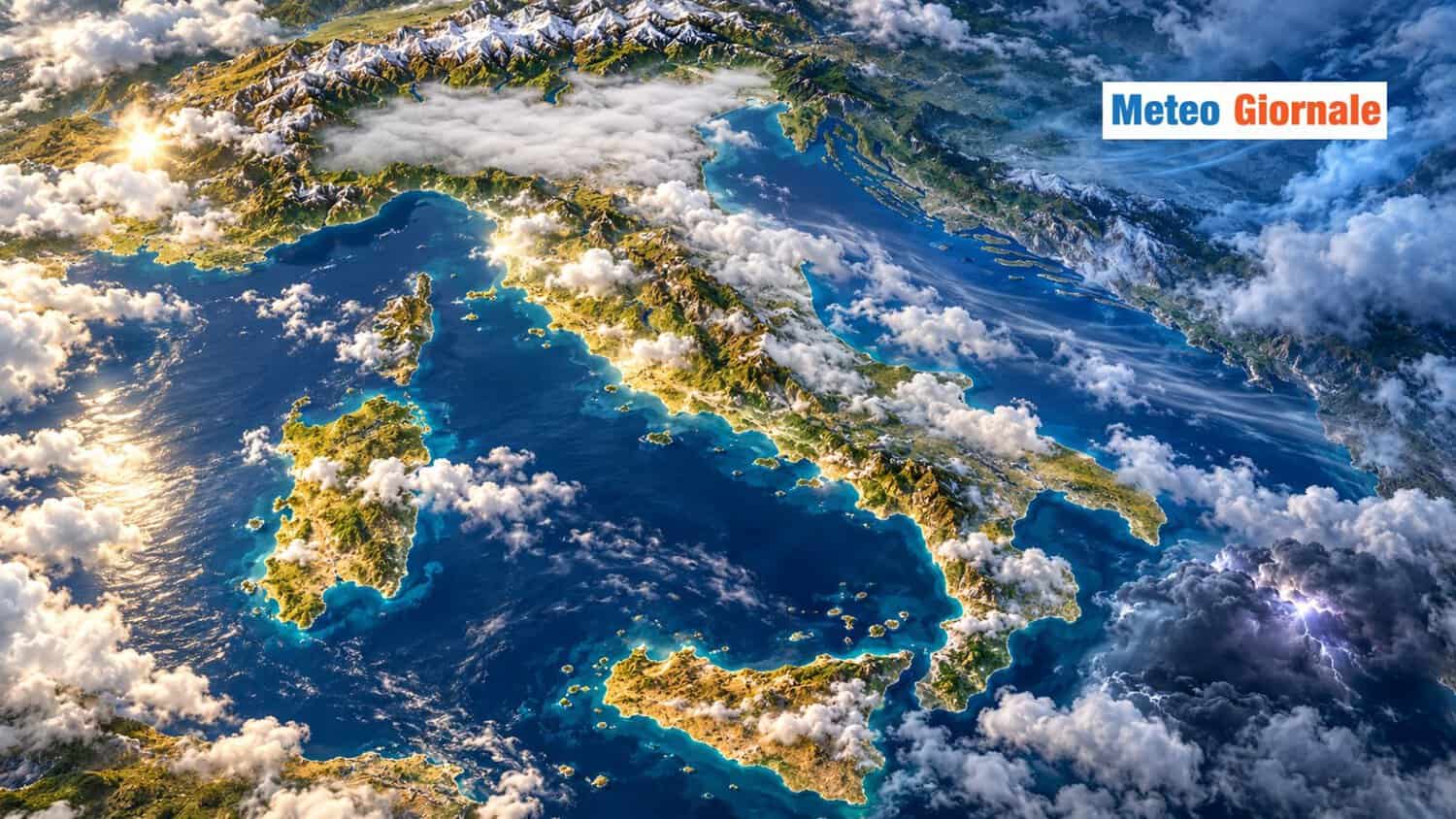 Anticiclone e bel tempo sull'Italia fino a Venerdì 30, weekend più freddo 1 solenonmite