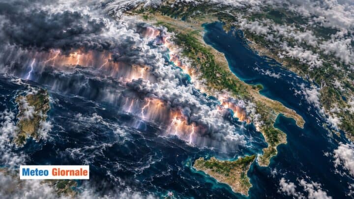 temporali tirreno
